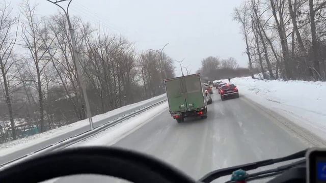 Прошёл весь Новосибирск по пробкам, добрался до Барнаула!!! смотреть онлайн