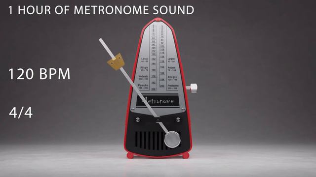 1 Hour of Metronome Sound - Tempo: 120 BPM - 4/4 смотреть онлайн
