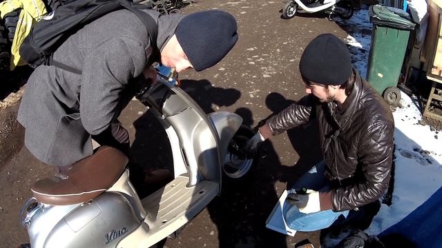 Как мы Yamaha Vino покупали! Часть 2. смотреть онлайн