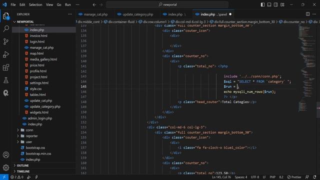 15 - Count Categories | Data From Database Php | Php News Portal Project | Php Project for beginner смотреть онлайн