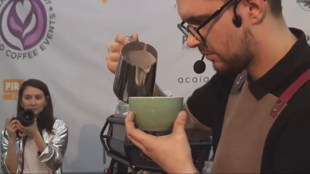 Кривопуст Станислав. Финал. Российский чемпионат по Латте-Арт 2019 смотреть онлайн