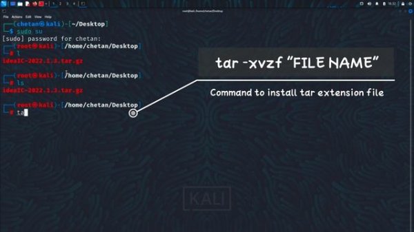 INTELLIJ IDEA INSTALLATION | KALI LINUX 2022.2