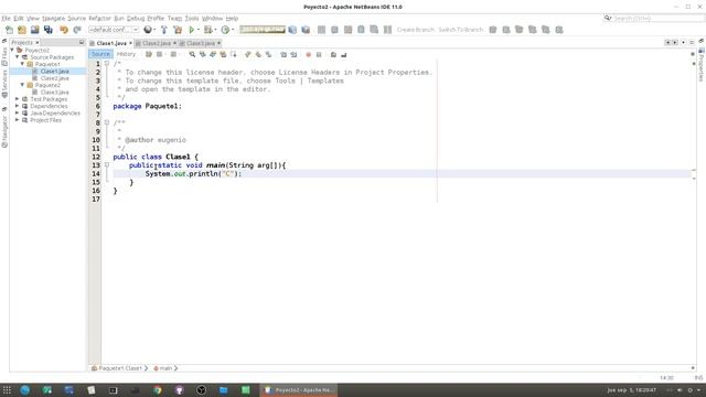 Curso de Java Netbeans Completo☕ [51.- Crear paquetes y clases principales] смотреть онлайн