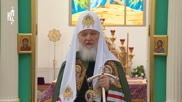 Проповедь Патриарха Кирилла в Неделю 2-ю Великого поста, свт. Григория Паламы [Full HD,1920x1080] смотреть онлайн