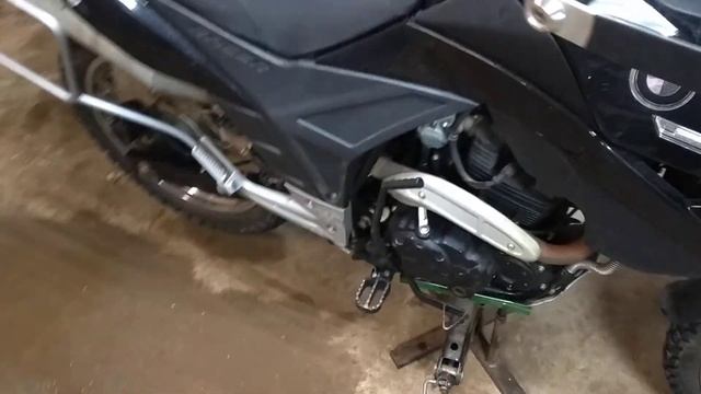 Багажник и ветровое стекло на мотоцикл Racer Ranger RC300 GY8.