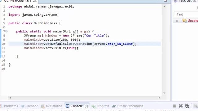 Jframe in Java in Hindi Urdu | introduction to GUI in Java| Lecture#01 смотреть онлайн