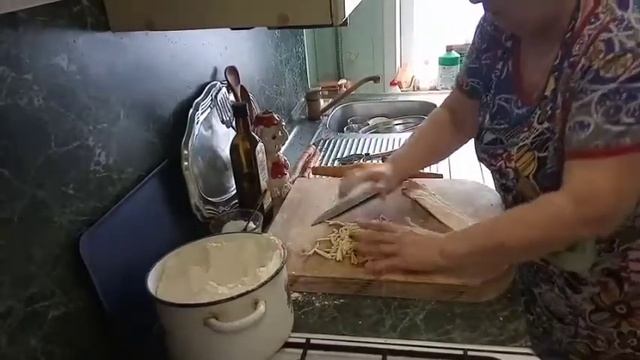 Суп-лапша домашняя.