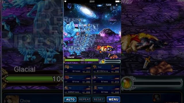 Cloud FFBE Hide Cheese Strategy (The Fallen Ice Bird Trial) смотреть онлайн
