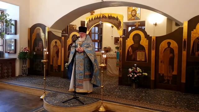 Тихвинской иконы Божией Матери. Проповедь протоиерея Игоря Зуева смотреть онлайн