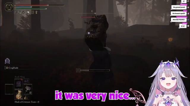 Bijou Witnessed Ame's Epic Moment when She Beat Elden Ring with Groundpound!!! смотреть онлайн
