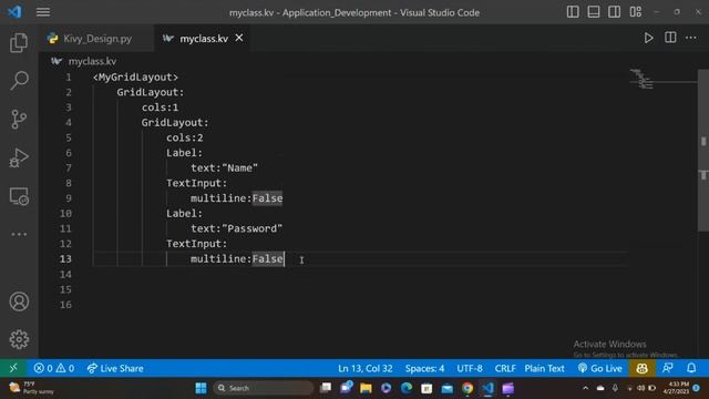 Kivy-Python lec=5/Kivy builder language/#kivy смотреть онлайн