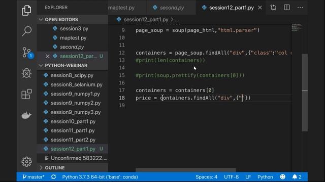 Class - 12 Python Programming | Performing Web Scraping & Developing Web Maps Using Python | Edurek смотреть онлайн