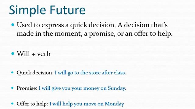 Verb forms: Simple and Continuous смотреть онлайн