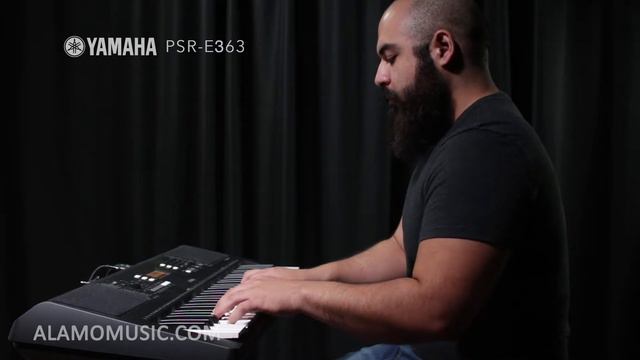 Yamaha PSR 363 - Portable Digital Keyboard/Arranger Demo смотреть онлайн