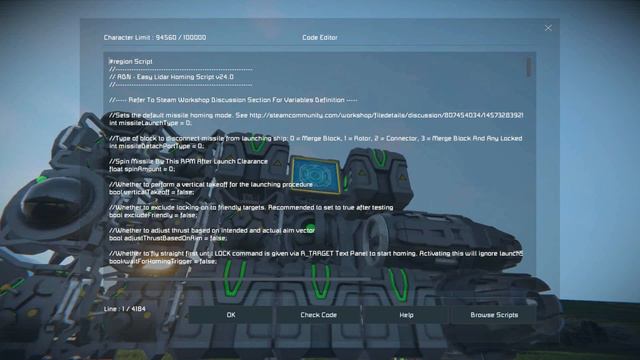 Space Engineers: Easy Lidar Homing Script Tutorial Part 1 смотреть онлайн