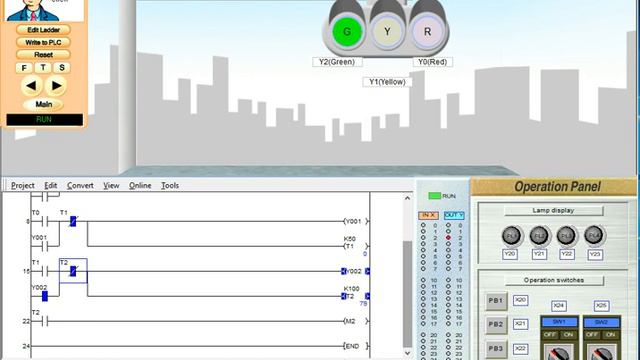 Fx-Trn traffic light control смотреть онлайн