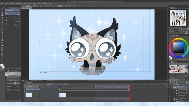 How to animate in ClipStudioPaint | Tutorial смотреть онлайн