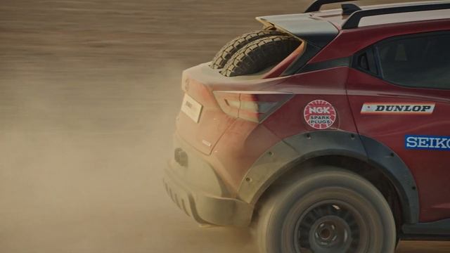 Nissan JUKE Hybrid Rally Tribute Concept B roll video Dynamic смотреть онлайн