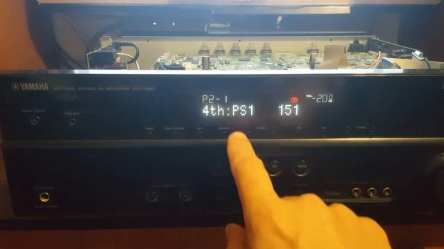 YAMAHA RX-V667 Ремонт ч1 смотреть онлайн