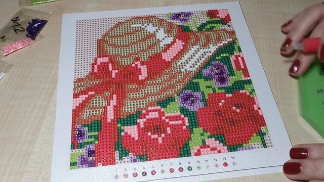 АЛМАЗНАЯ МОЗАИКА из ФИКС ПРАЙС/ Процесс сборки и ОТЗЫВ смотреть онлайн