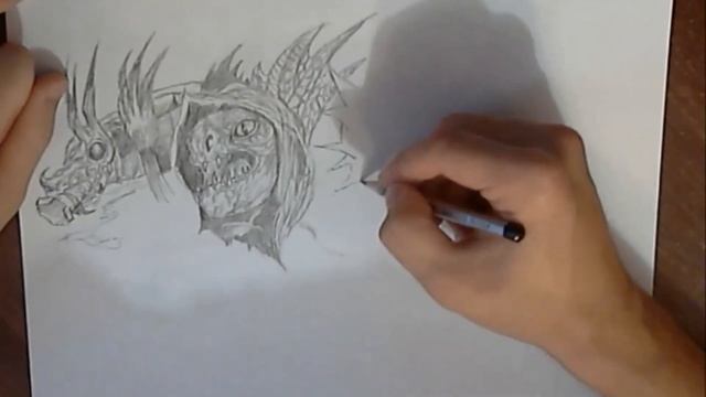 Dota 2 Slark (Speed drawing) смотреть онлайн