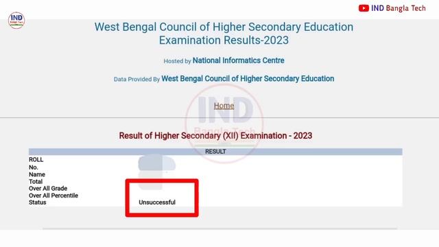 hs unsuccessful result 2023 | hs result unsuccessful means pass or fail | west bengal 12th result смотреть онлайн