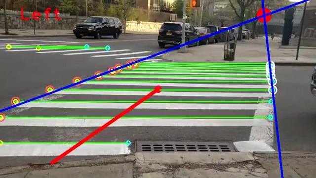 Zebra Crosswalk Detection using OpenCV (Python) смотреть онлайн