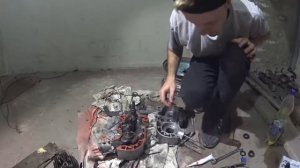 Ремонт двигателя V50, разборка и сборка