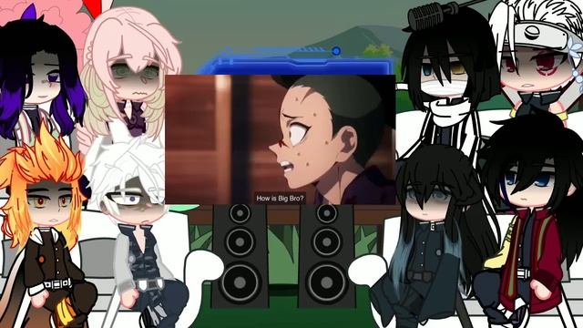 —{Hashira react to 3 season 4/??}—{English\/Russia}— смотреть онлайн