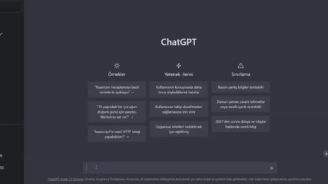 CHATGPT NEDİR ?YAPAY ZEKA #chatgpt 8 Ocak 2023 смотреть онлайн