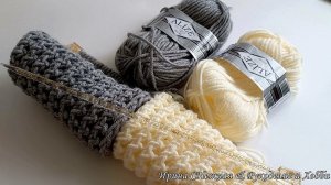 ♀️Немного юмора - вяжу по две штуке в день! И по делу - КЛАССНЫЙ УЗОР ОБЪЁМНОЙ РЕЗИНКИ спицами