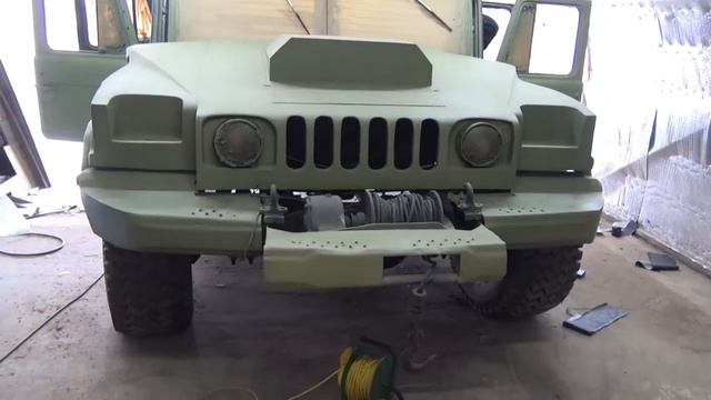 Самодельный джип на базе 66го смотреть онлайн
