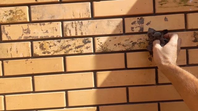 Кирпич пролежал 7 лет в клумбе под снегом и дождем