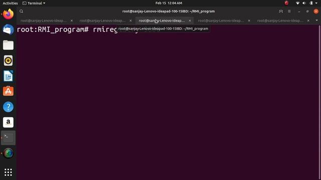 Remote Method Invocation using Java смотреть онлайн