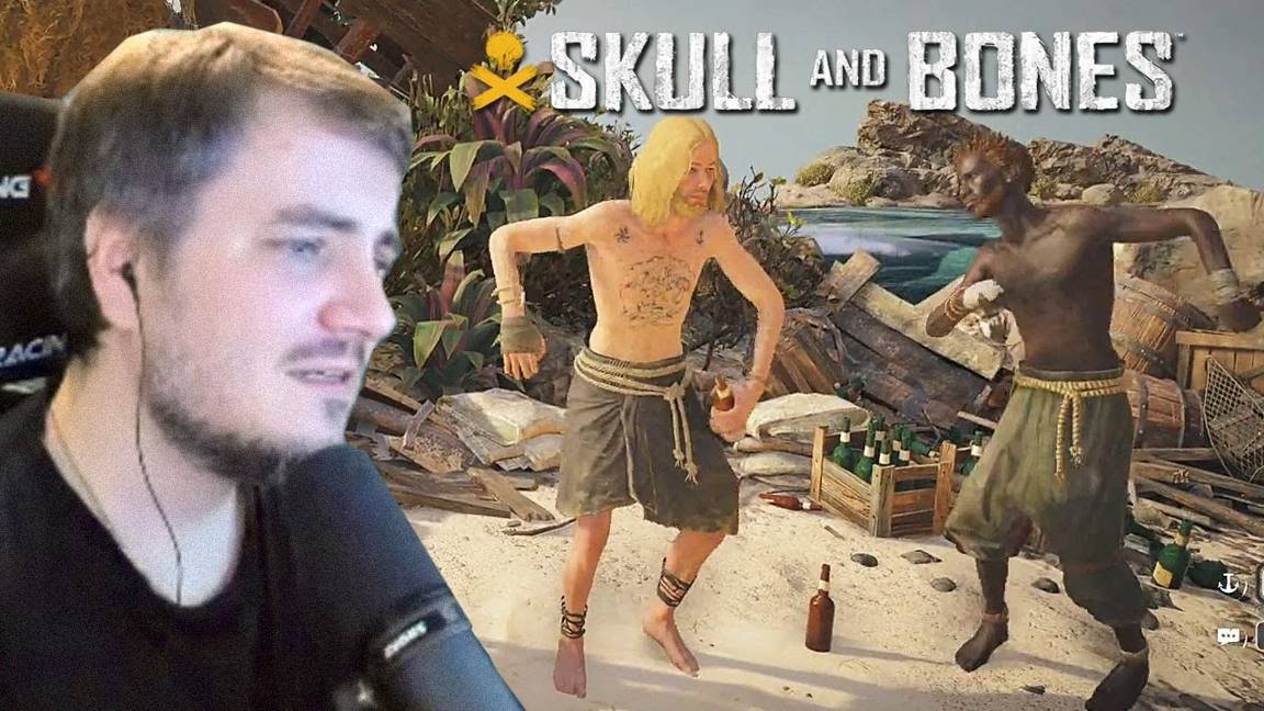 Мэддисон заценил AAAA шедевр от Ubisoft - SKULL and BONES смотреть онлайн