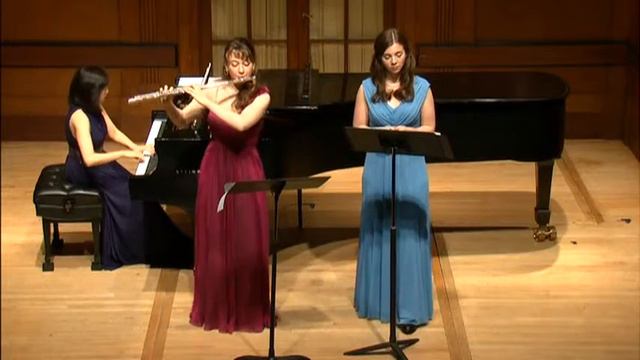 Michael McMillan - Sarah Shafer, soprano, Mimi Stillman, flute, Natalie Zhu, piano смотреть онлайн