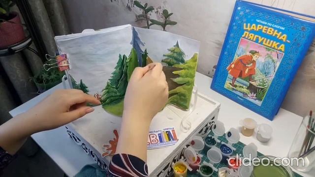 Мастер-класс "Книжная карусель по мотивам сказки "Лиса и дрозд"". Часть 3 смотреть онлайн
