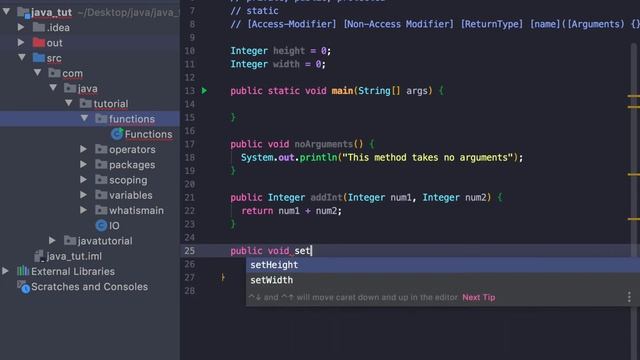 Introduction To Java For Beginners: Part 6 - Functions смотреть онлайн