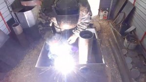 Варим ПЕЧЬ в баню из 426 трубы