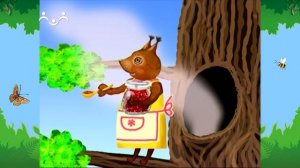 Утро В Шишкином Лесу. Стихи. Запасы на зиму