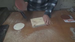 Шлифовальный диск  для болгарки - тест 2