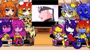 Реакция mlp G4 на злого Наруто и Кураму+ Курама( обкуреность всё больше)