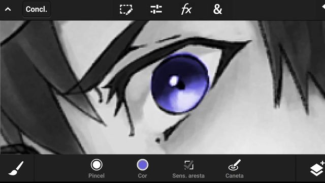 Tuto Como Pintar Renders De Anime - Photoshop touch Android смотреть онлайн