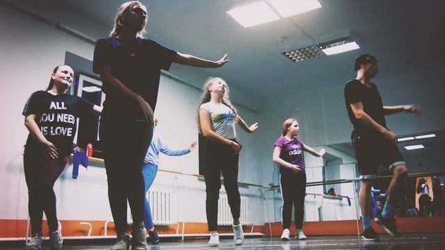 мастер-класс по hip-hop dance | Бочаров Андрей, Сорокина Эля г.Омск смотреть онлайн