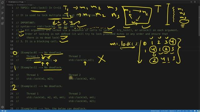 std lock In C++ смотреть онлайн
