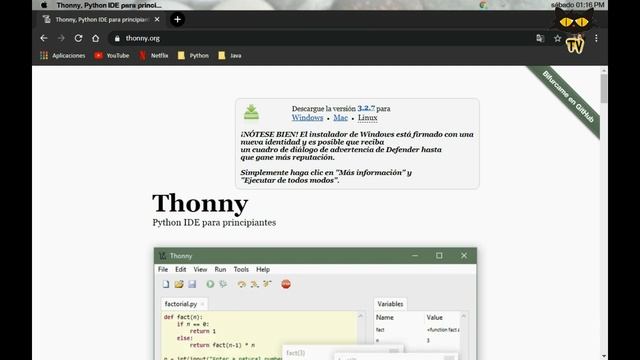 Como instalar Thonny смотреть онлайн