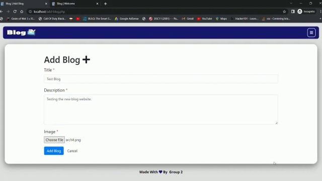 Web Programming PHP Blogging Website смотреть онлайн