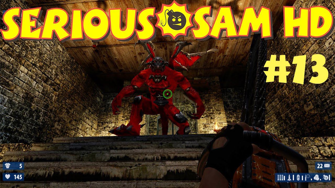 Ночь, улица, орган! Прохождение Крутой Сэм HD: Второе пришествие #13