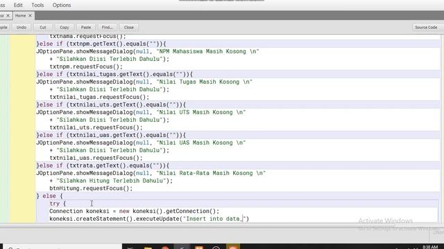 Tutorial Membuat Program Sederhana Menggunakan Java Bluej dan MYSQL (Program Menghitung Nilai) смотреть онлайн