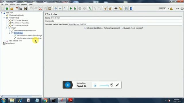 JMeter IF Controller смотреть онлайн